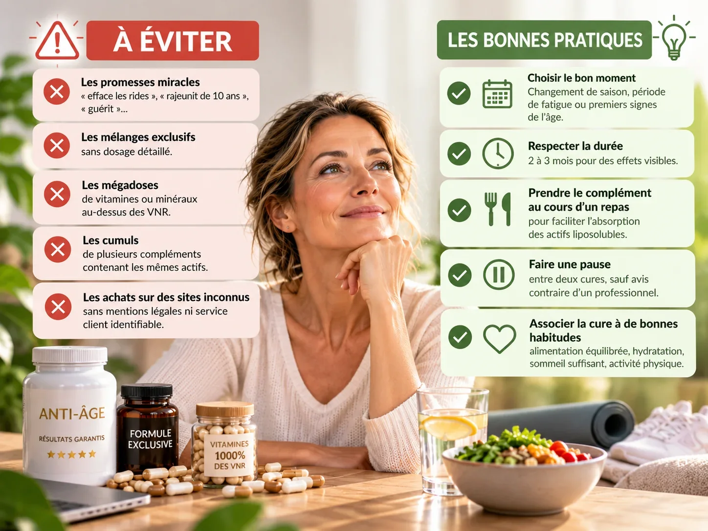 Complément alimentaire naturel anti-âge : comment bien le choisir ?