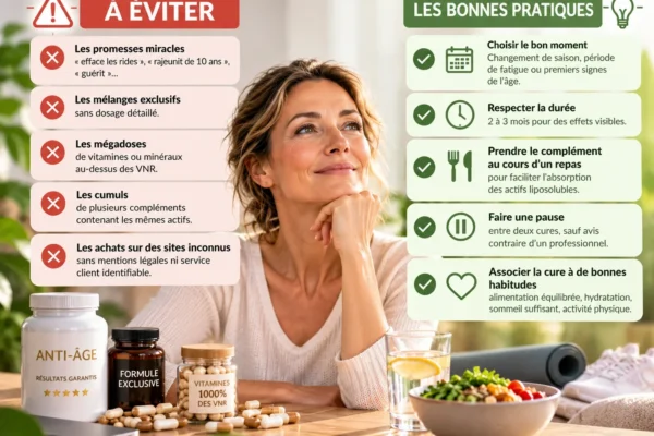 Complément alimentaire naturel anti-âge : comment bien le choisir ?